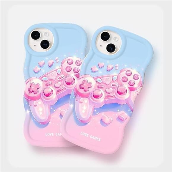 Iphone 15 15 Pro 15 Pro Max Kawaii Y2k Pastel Anime Gaming Girl iPhone Case - Picture 2 of 5
